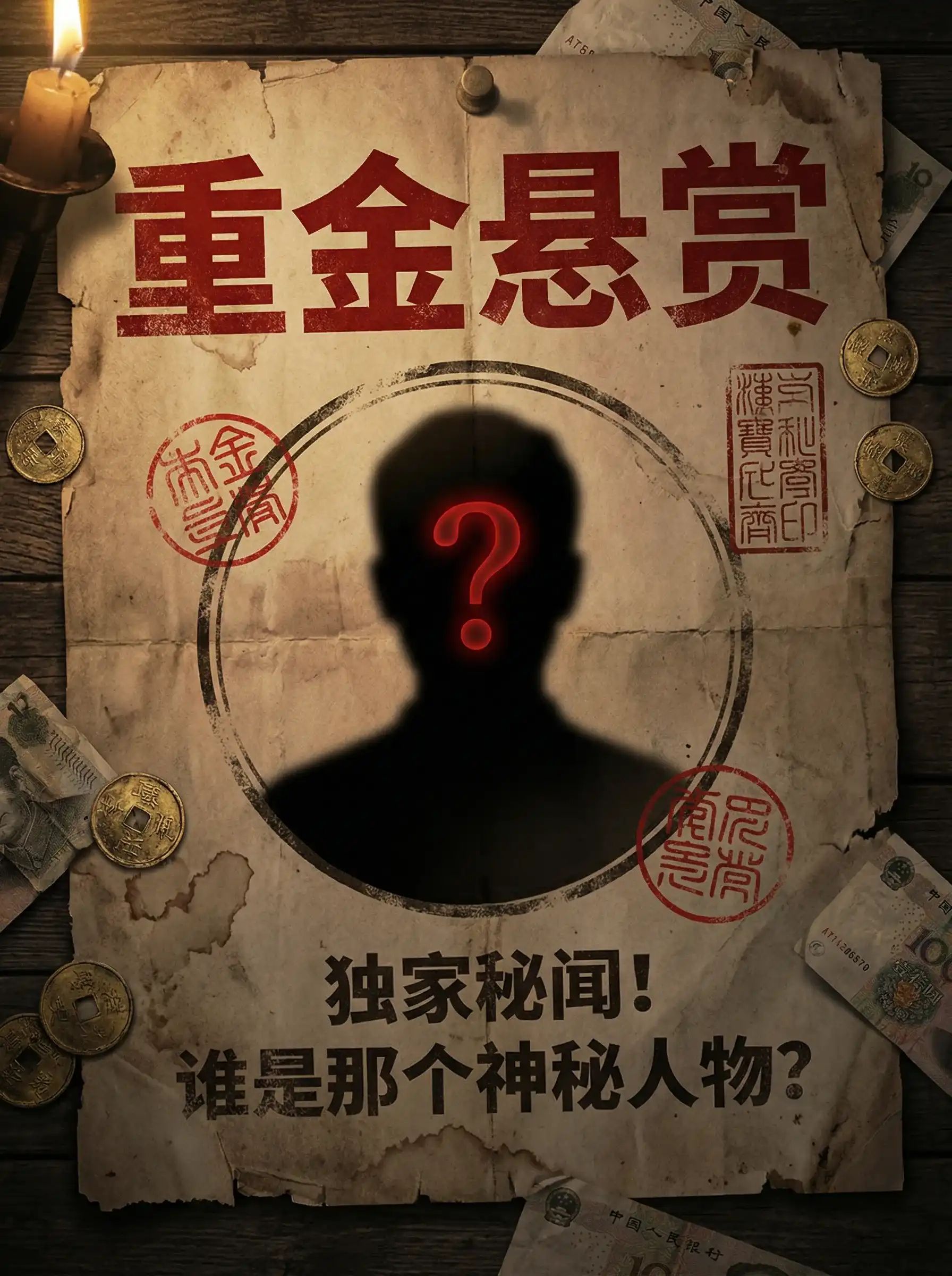 八戒娱乐 - 重金悬赏线索征集令